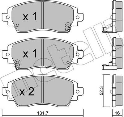 Metelli 22-0750-0 - Jarrupala, levyjarru inparts.fi