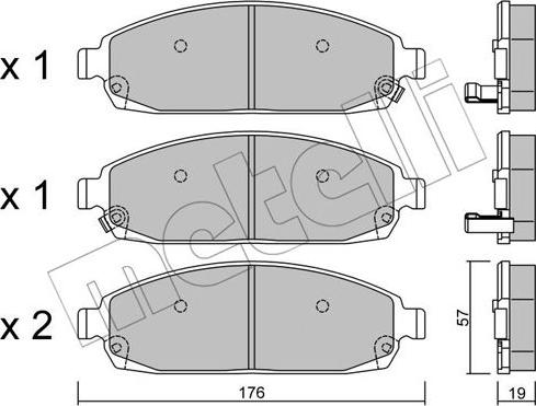 Metelli 22-0719-0 - Jarrupala, levyjarru inparts.fi