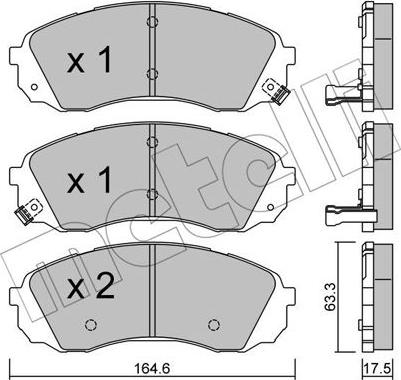 Metelli 22-0785-0 - Öljynsuodatin inparts.fi