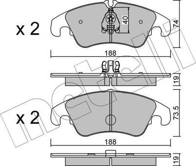 Metelli 22-0775-6 - Jarrupala, levyjarru inparts.fi