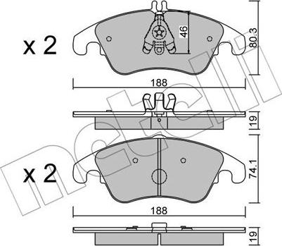 Metelli 22-0775-2 - Öljynsuodatin inparts.fi