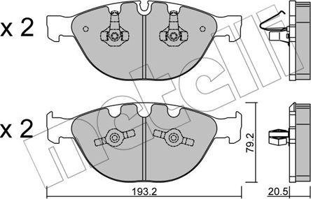 Metelli 22-0772-0 - Jarrupala, levyjarru inparts.fi