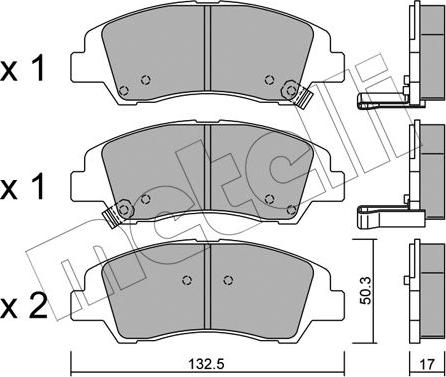 Metelli 22-1091-0 - Jarrupala, levyjarru inparts.fi