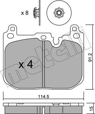 Metelli 22-1015-0 - Jarrupala, levyjarru inparts.fi