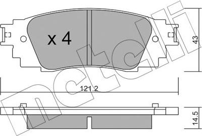 Metelli 22-1089-0 - Öljynsuodatin inparts.fi