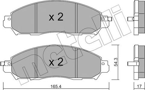 Metelli 22-1081-0 - Öljynsuodatin inparts.fi