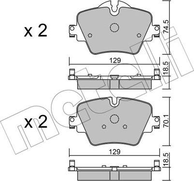 Metelli 22-1037-0 - Öljynsuodatin inparts.fi