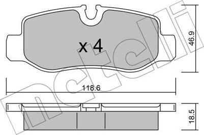 Metelli 22-1023-0 - Öljynsuodatin inparts.fi