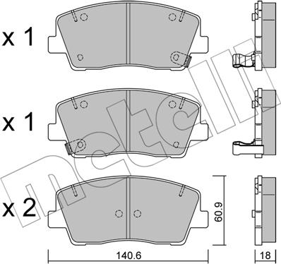 Metelli 22-1169-0 - Jarrupala, levyjarru inparts.fi