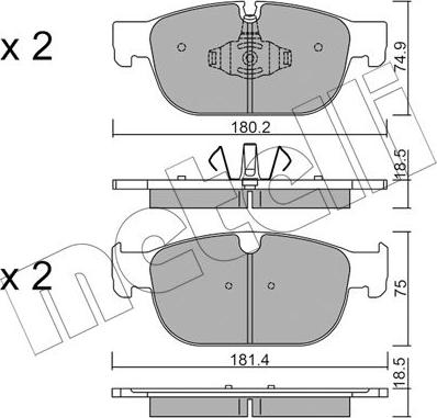 Metelli 22-1120-0 - Öljynsuodatin inparts.fi