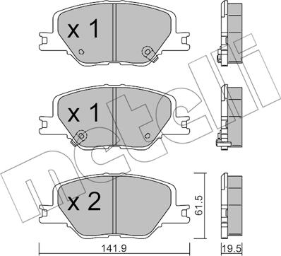 Metelli 22-1177-0 - Jarrupala, levyjarru inparts.fi