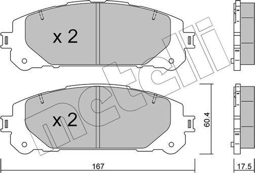 Metelli 22-1367-0 - Jarrupala, levyjarru inparts.fi