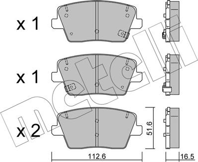 Metelli 22-1242-0 - Jarrupala, levyjarru inparts.fi