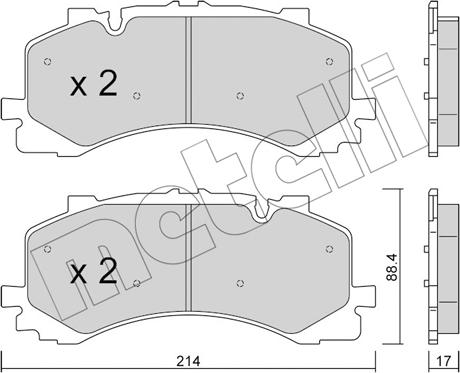 Metelli 22-1252-0 - Öljynsuodatin inparts.fi