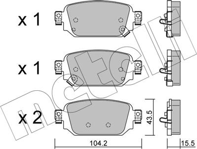 Metelli 22-1238-0 - Öljynsuodatin inparts.fi