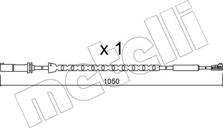 Metelli SU.310 - Kulumisenilmaisin, jarrupala inparts.fi