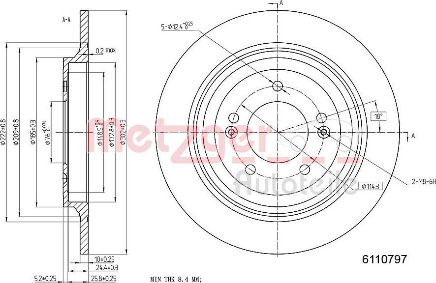 BOSCH 0 986 479 E44 - Jarrulevy inparts.fi