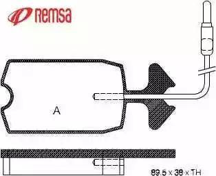 ACDelco AC058115D - Jarrupala, levyjarru inparts.fi