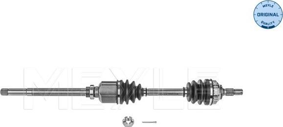 Meyle 40-14 498 0028 - Vetoakseli inparts.fi