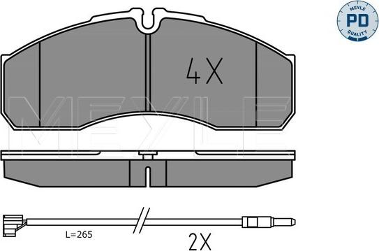 Meyle 025 291 6020/PD - Jarrupala, levyjarru inparts.fi