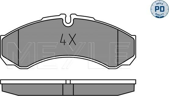 Meyle 025 291 2120/PD - Jarrupala, levyjarru inparts.fi