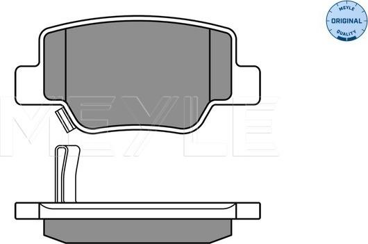 Meyle 025 249 2616/W - Jarrupala, levyjarru inparts.fi