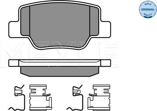 Meyle 025 249 2616/W - Jarrupala, levyjarru inparts.fi