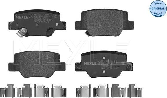 Meyle 025 249 2616/W - Jarrupala, levyjarru inparts.fi