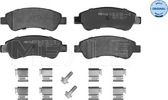 Meyle 025 244 6519 - Jarrupala, levyjarru inparts.fi