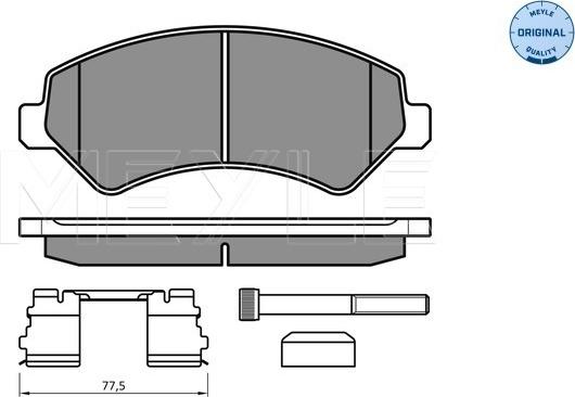 Meyle 025 244 6619/W1 - Jarrupala, levyjarru inparts.fi