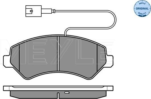 Meyle 025 244 6619/W2 - Jarrupala, levyjarru inparts.fi