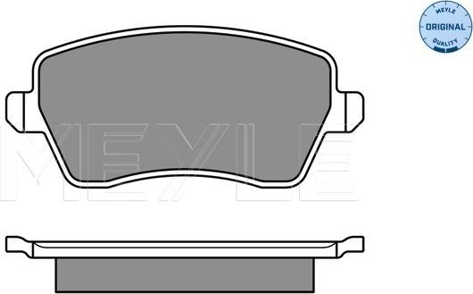 Meyle 025 244 0317/W - Jarrupala, levyjarru inparts.fi