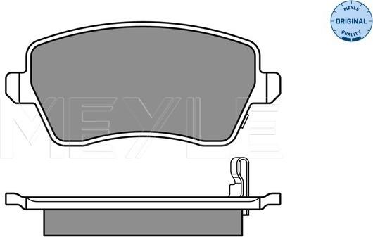 Meyle 025 244 0317/W - Jarrupala, levyjarru inparts.fi