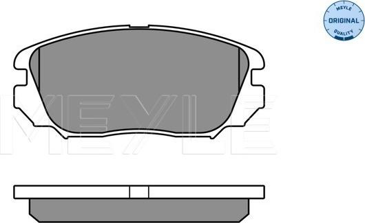 Meyle 025 244 1519/W - Jarrupala, levyjarru inparts.fi