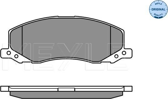 Meyle 025 244 1817/W - Jarrupala, levyjarru inparts.fi