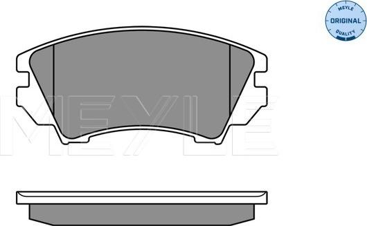 Meyle 025 244 1219/W - Jarrupala, levyjarru inparts.fi