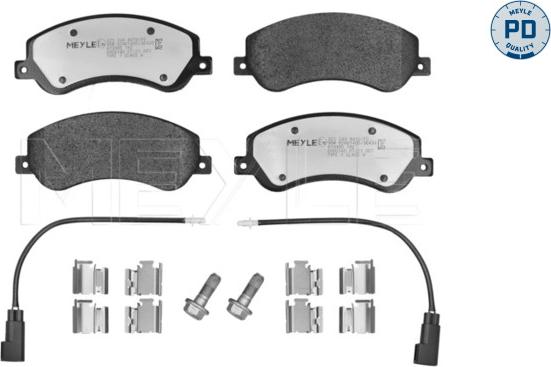 Meyle 025 244 8419/PD - Jarrupala, levyjarru inparts.fi