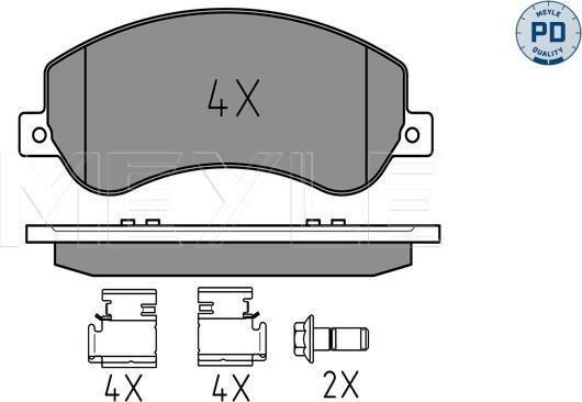 Meyle 025 244 8418/PD - Jarrupala, levyjarru inparts.fi