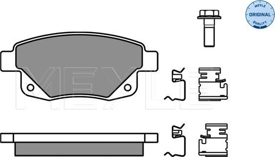 Meyle 025 244 8617/W - Jarrupala, levyjarru inparts.fi