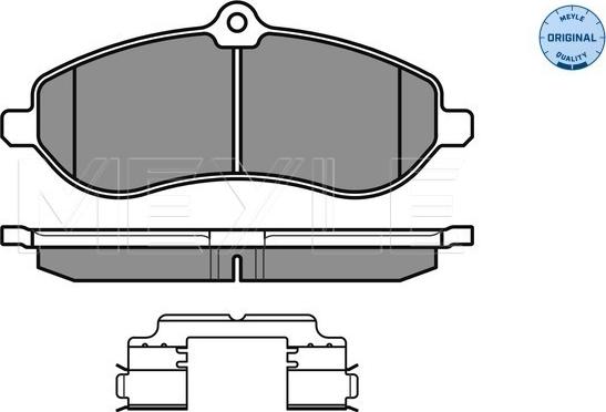 Meyle 025 245 9518/W - Jarrupala, levyjarru inparts.fi