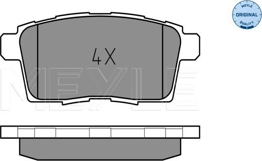 Meyle 025 245 4517 - Jarrupala, levyjarru inparts.fi