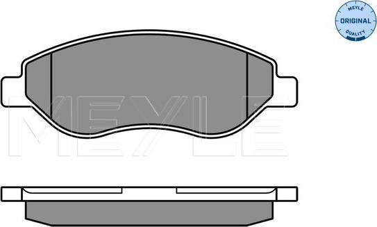 Meyle 025 245 5019/W - Jarrupala, levyjarru inparts.fi