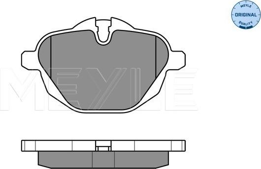 Meyle 025 245 6118 - Jarrupala, levyjarru inparts.fi