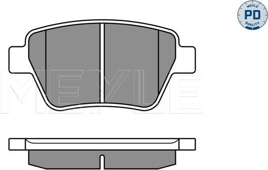 Meyle 025 245 6317/PD - Jarrupala, levyjarru inparts.fi