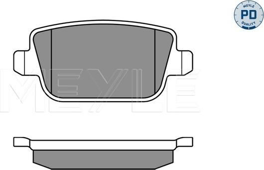 Meyle 025 245 3715/PD - Jarrupala, levyjarru inparts.fi