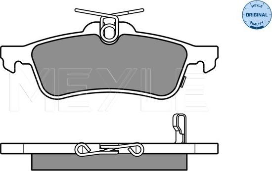 Meyle 025 245 7415/W - Jarrupala, levyjarru inparts.fi