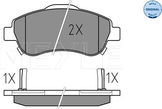 Meyle 025 246 3819/W - Jarrupala, levyjarru inparts.fi