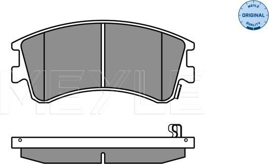 Meyle 025 240 4618/W - Jarrupala, levyjarru inparts.fi