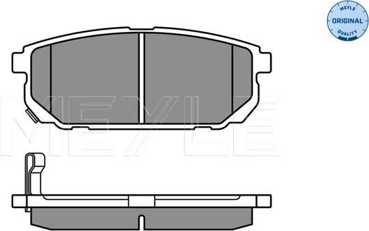 Meyle 025 240 5815/W - Jarrupala, levyjarru inparts.fi