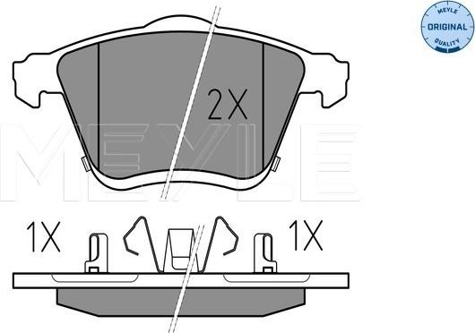 Meyle 025 240 0218/W - Jarrupala, levyjarru inparts.fi